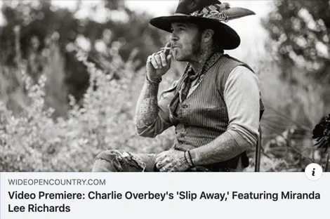 Video Premiere of ‘Slip Away’ at Wide Open Country
